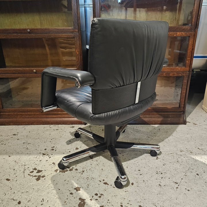 Mario Bellini Executive Leather Desk Chair for Vitra