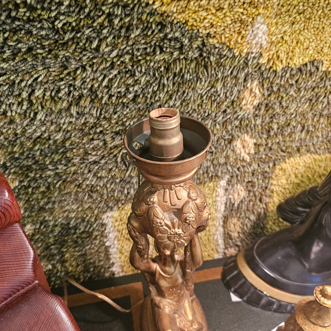 Art Deco Figural Table Lamp