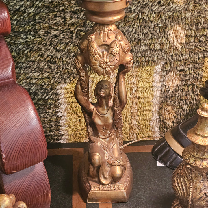 Art Deco Figural Table Lamp