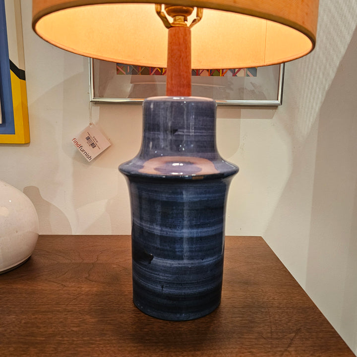 Marshall Studios Blue Ceramic Lamp