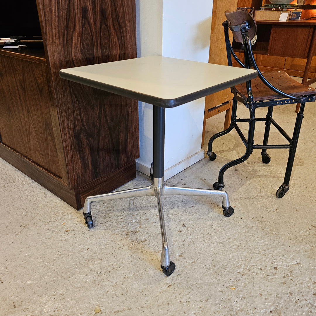 Herman Miller Square Rolling Side Table