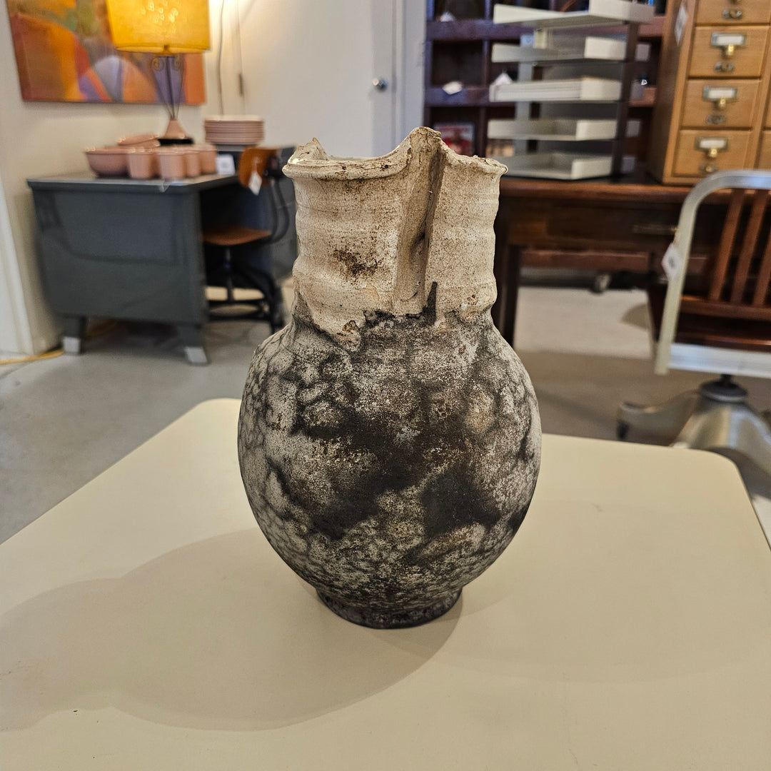 Raku Pottery Vase